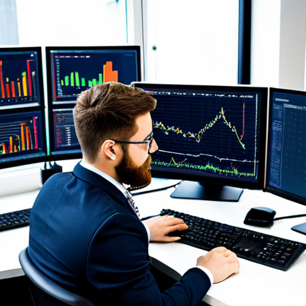 Data Analysis Powerhouse**
"A professional data analyst in a modern office setting, surrounded by multiple monitors displaying complex charts and graphs generated in Python using Pandas and NumPy. The analyst is wearing professional attire, fully clothed. The environment is clean, bright, and focused on data visualization. safe for work, appropriate content, perfect anatomy, natural pose, professional lighting, high quality."
**
