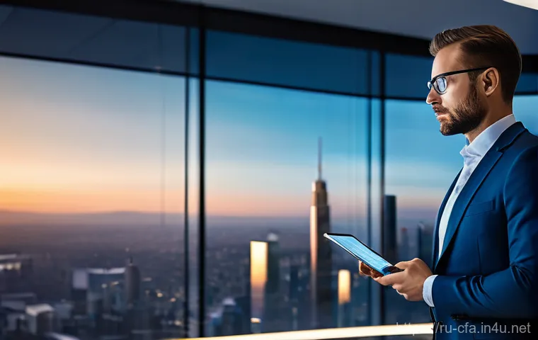 CFA와 기업 가치 평가 기법 - Image Prompt 1: The Apex of Financial Knowledge**