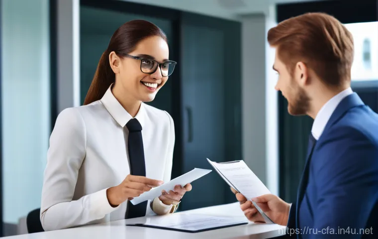CFA 시험 응시료 절약법 - A diverse group of three students, aged between 20-25, are gathered around a large table in a modern...